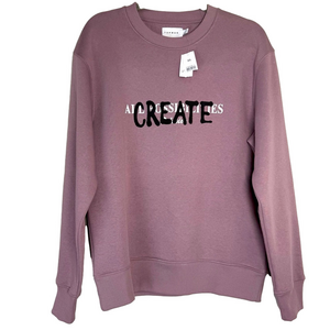 TOPMAN All Possibilities Sweatshirt Men’s XS 2-sided Graphic Crewneck Pullover